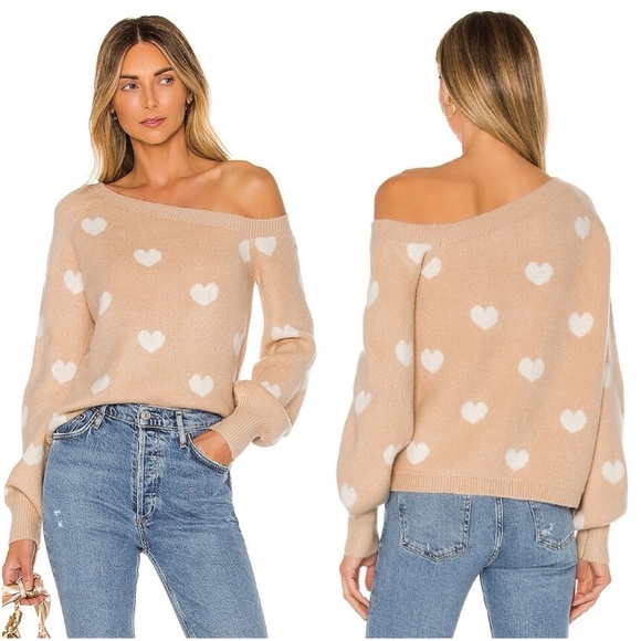 Lovers + Friends Sweaters - $150 LOVERS + FRIENDS KATE HEART L'ACADEMIE TULAROSA MAJORELLE FOR LOVE LEMONS